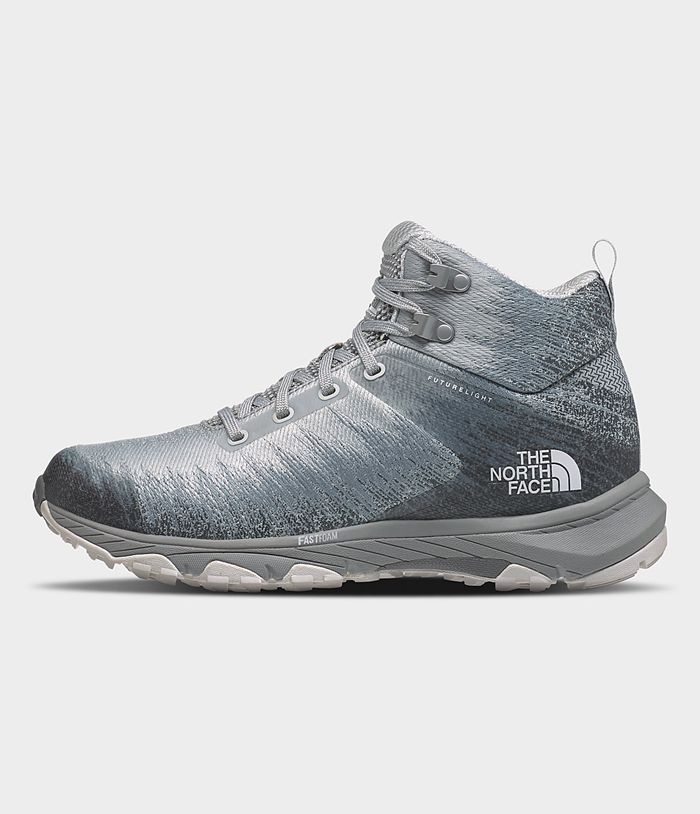 Botas The North Face Hombre Ultra Fastpack Iv Mid Futurelight™ Woven Gris - Peru 21068HSTI